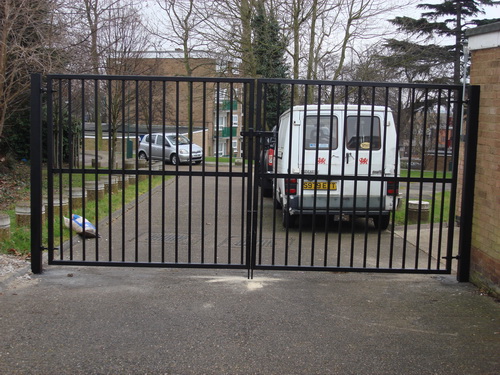 Standard wrought iron gates